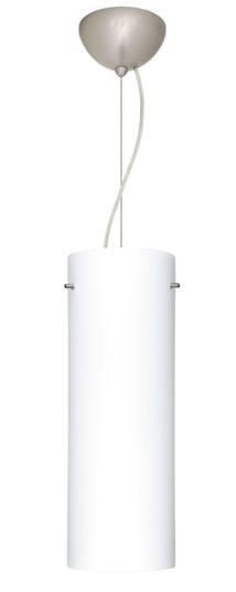 Tondo One Light Pendant in Satin Nickel (74|1KX-412807-LED-SN)
