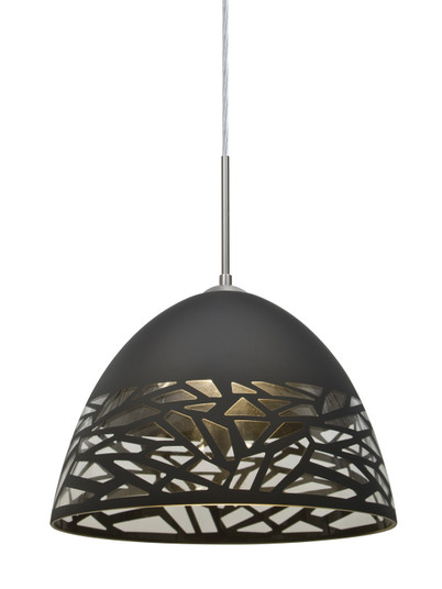 Kiev One Light Pendant in Satin Nickel (74|1JT-KIEVBK-SN)