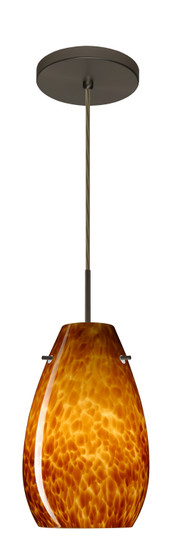 Pera One Light Pendant in Bronze (74|1JT-412618-LED-BR)