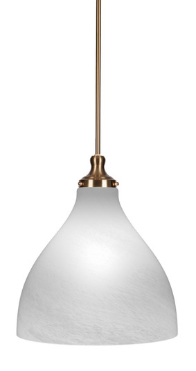 Juno One Light Pendant in New Age Brass (200|77-NAB-4741)