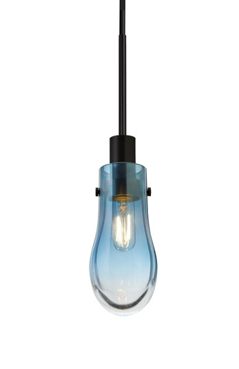 Wish One Light Pendant in Black (74|1JC-WISHBL-EDIL-BK)