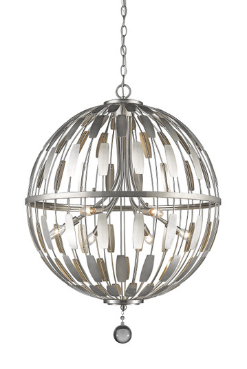 Almet Six Light Chandelier in Brushed Nickel (224|430B24-BN)