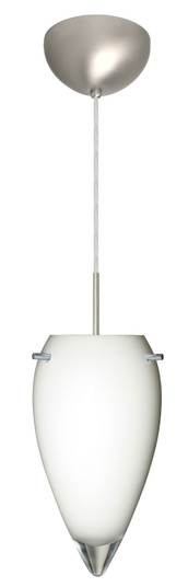 Juli One Light Pendant in Satin Nickel (74|1JC-412506-LED-SN)