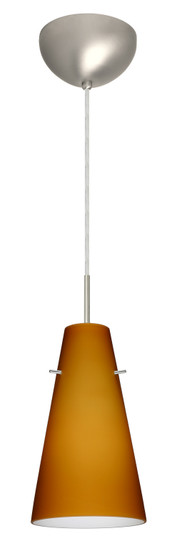 Cierro One Light Pendant in Satin Nickel (74|1JC-412480-LED-SN)