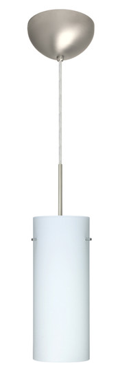 Stilo One Light Pendant in Satin Nickel (74|1JC-412307-LED-SN)