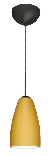 Riva One Light Pendant in Bronze (74|1JC-1511VM-LED-BR)