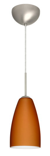 Riva One Light Pendant in Satin Nickel (74|1JC-151180-LED-SN)