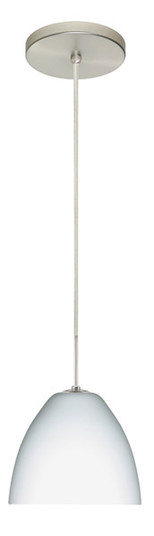 Sasha One Light Pendant in Satin Nickel (74|1BT-757207-SN)