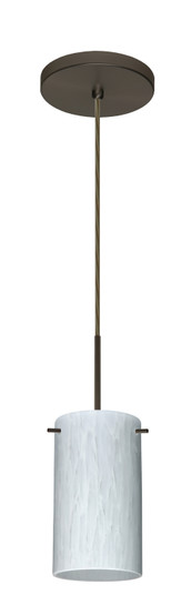 Stilo One Light Pendant in Bronze (74|1BT-440419-HAL-BR)