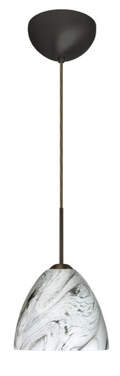 Sasha One Light Pendant in Bronze (74|1BC-7572MG-HAL-BR)