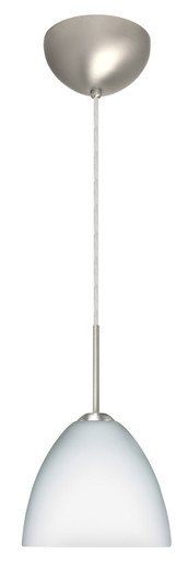 Sasha One Light Pendant in Satin Nickel (74|1BC-757207-MED-SN)