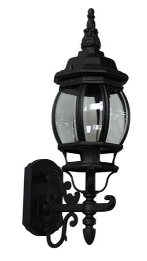 Classico One Light Outdoor Wall Mount in Black (78|AC8090BK)