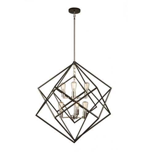 Artistry Six Light Chandelier in Polished Nickel (78|AC11116PN)