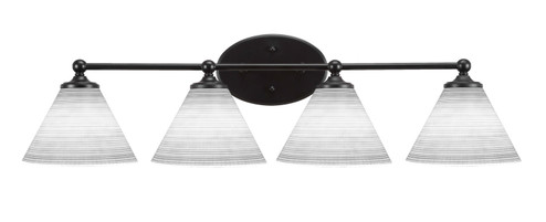 Capri Four Light Bathroom Lighting in Brushed Nickel (200|5914-MB-4051)