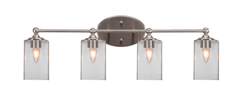 Capri Four Light Bathroom Lighting in Brushed Nickel (200|5914-BN-530)