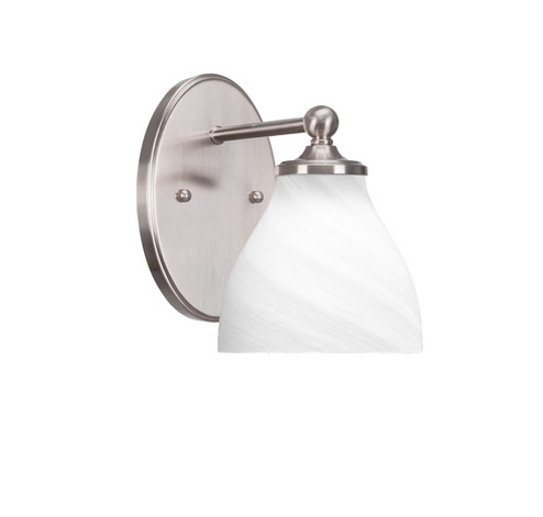 Capri One Light Wall Sconce in Brushed Nickel (200|5911-BN-4761)