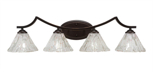 Zilo Four Light Bath Bar in Dark Granite (200|554-DG-7195)