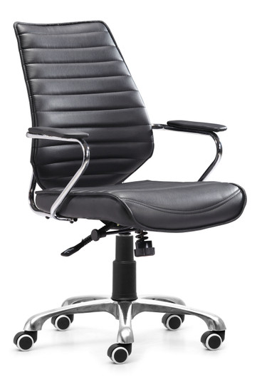 Enterprise Office Chair in Black, Chrome (339|205164)