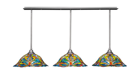 Any Three Light Multi Light Pendant in Brushed Nickel (200|48-BN-990)