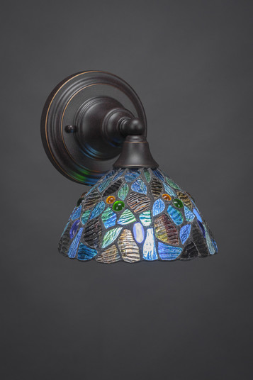 Any One Light Wall Sconce in Dark Granite (200|40-DG-9955)