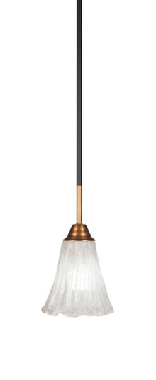Paramount One Light Mini Pendant in Matte Black & Brass (200|3401-MBBR-729)