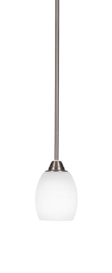 Paramount One Light Mini Pendant in Brushed Nickel (200|3401-BN-615)
