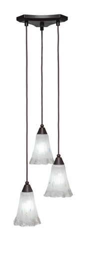 Europa Three Light Mini Pendant in Dark Granite (200|28-DG-721)