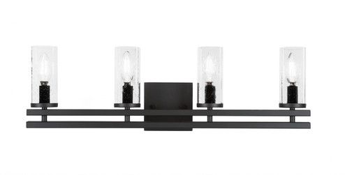 Belmont Four Light Bathroom Lighting in Matte Black (200|2714-MB-800)