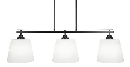 Odyssey Three Light Island Pendant in Matte Black (200|2636-MB-4081)