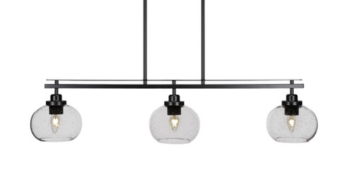 Odyssey Three Light Island Pendant in Matte Black (200|2636-MB-202)