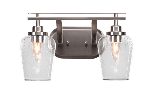 Odyssey Two Light Bathroom in Brushed Nickel (200|2612-BN-210)