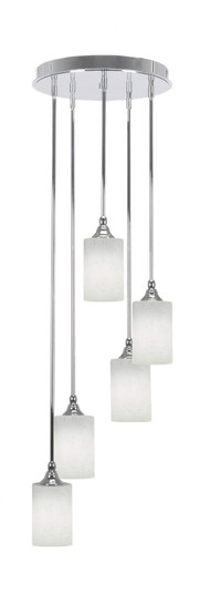 Empire Five Light Pendalier in Chrome (200|2145-CH-310)