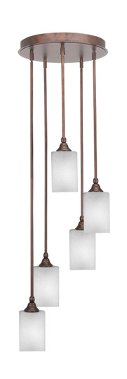 Empire Five Light Pendalier in Bronze (200|2145-BRZ-531)