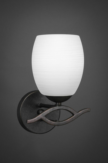 Revo One Light Wall Sconce in Dark Granite (200|141-DG-615)