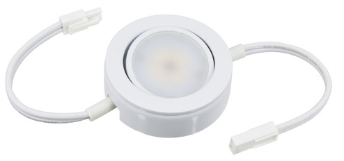 Mvp Puck Light LED Puck Light in White (303|MVP-3-WH)