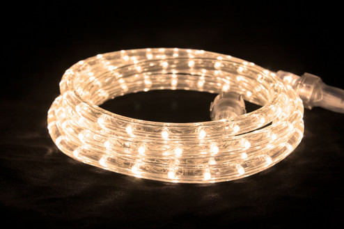 LED Rope LED Flexible Rope Light Kit With Mounting Clips in White (303|LR-LED-WW-9)