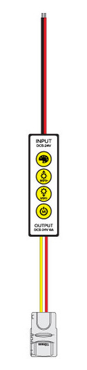 Simple Select Inline Controllers Tape Light in Multi Color (303|INLINE-TW-CTRL)