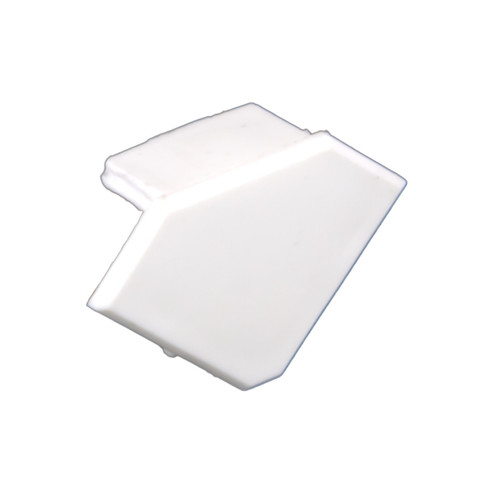 Extrusion End Cap in White (303|EE45-END)