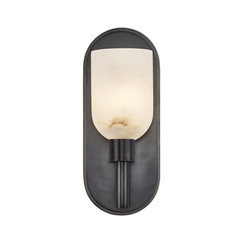 Lucian One Light Vanity in Urban Bronze/Alabaster (452|WV338101UBAR) Lucian One Light Vanity in Urban Bronze/Alabaster (452|WV338101UBAR)