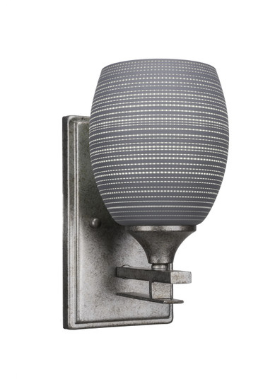 Uptowne One Light Wall Sconce in Aged Silver (200|131-AS-4022)