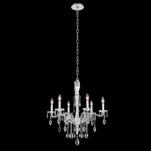 Venere Six Light Chandelier in Pewter (238|039071-061-FR001)