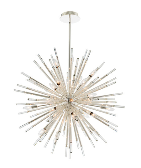 Sprazzo 28 Light Pendant in Polished Silver (238|037457-014-FR001)