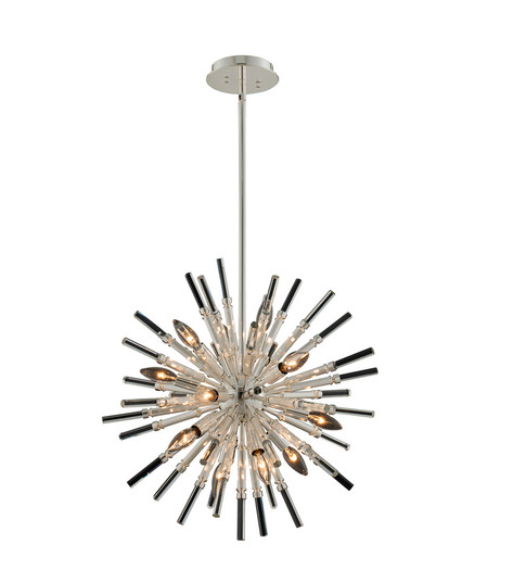 Sprazzo 14 Light Pendant in Polished Silver (238|037455-014-FR001)