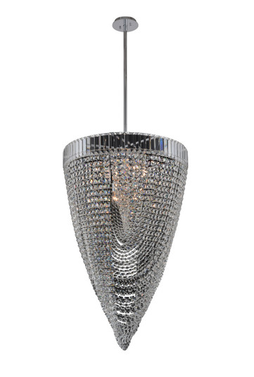 Mira 18 Light Foyer Pendant in Chrome (238|035351-010-FR001)