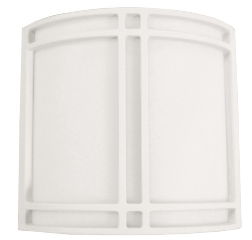Radio LED Wall Sconce in White (162|RDS11101600L41WH)