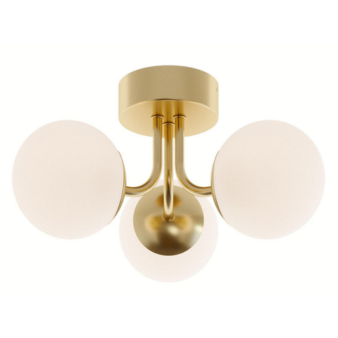 Metropolitan LED Flush Mount in Satin Brass (162|METC15L30D1SB)
