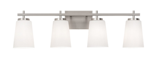 Joanna Four Light Vanity in Satin Nickel (162|JNNV3309MBSN)