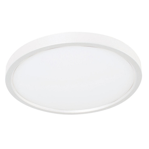 Edge Round LED Flush Mount in White (162|EGRF12LAJD1WH)