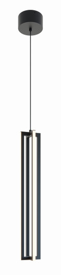 Cass LED Pendant in Black (162|CSSP24L30D1BK)