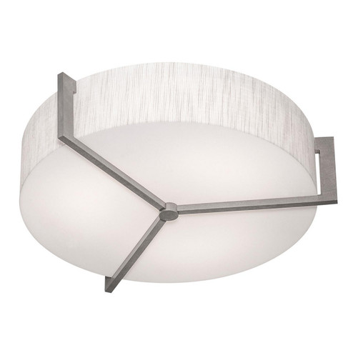 Apex LED Flush Mount in Jute/Weathered Grey (162|APF1932LAJUDWG-JT-MSBB)